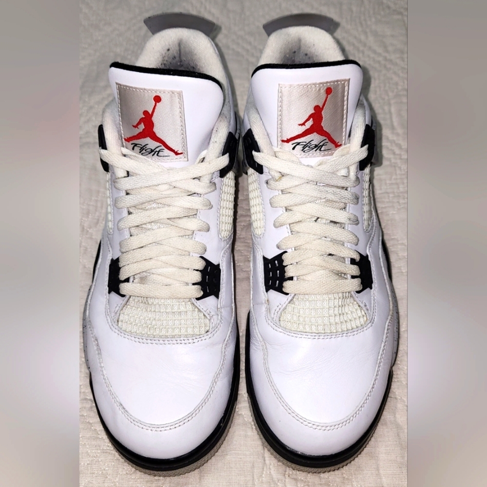 Air Jordan 4 2016 OG White Cement's